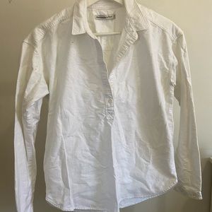 Abercrombie flannel button up top!